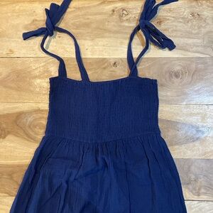 BB Dakota by Steve Madden Madison Sleeveless Maxi Dress in Navy, size Medium